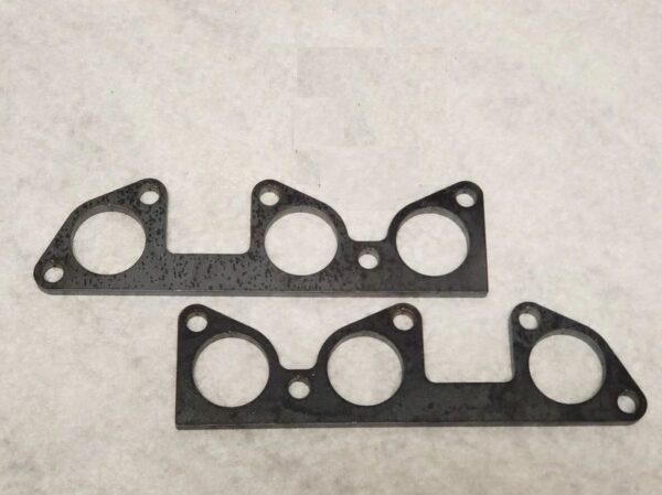 JEEP TORNADO 62-73 230.5 CID STEEL HEADER FLANGES (PAIR, 3/8" THICK)