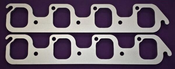 FORD 351M, 351C, 400 4V STEEL HEADER FLANGES (PAIR, 3/8" THICK)