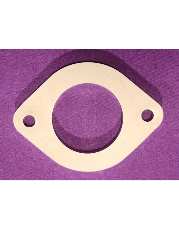 2 BOLT STEEL 2.25" CENTER HOLE FLANGE (ONE FLANGE, 3/8" THICK)